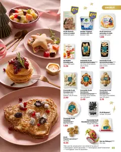 Feestelijk PLUS Kerstklok pannenkoek**, Christmas clock pancake. Pak 320 gram - Voorbeeld van een folder van Plus, geldig van 29.11.2025 | Pagina: 65