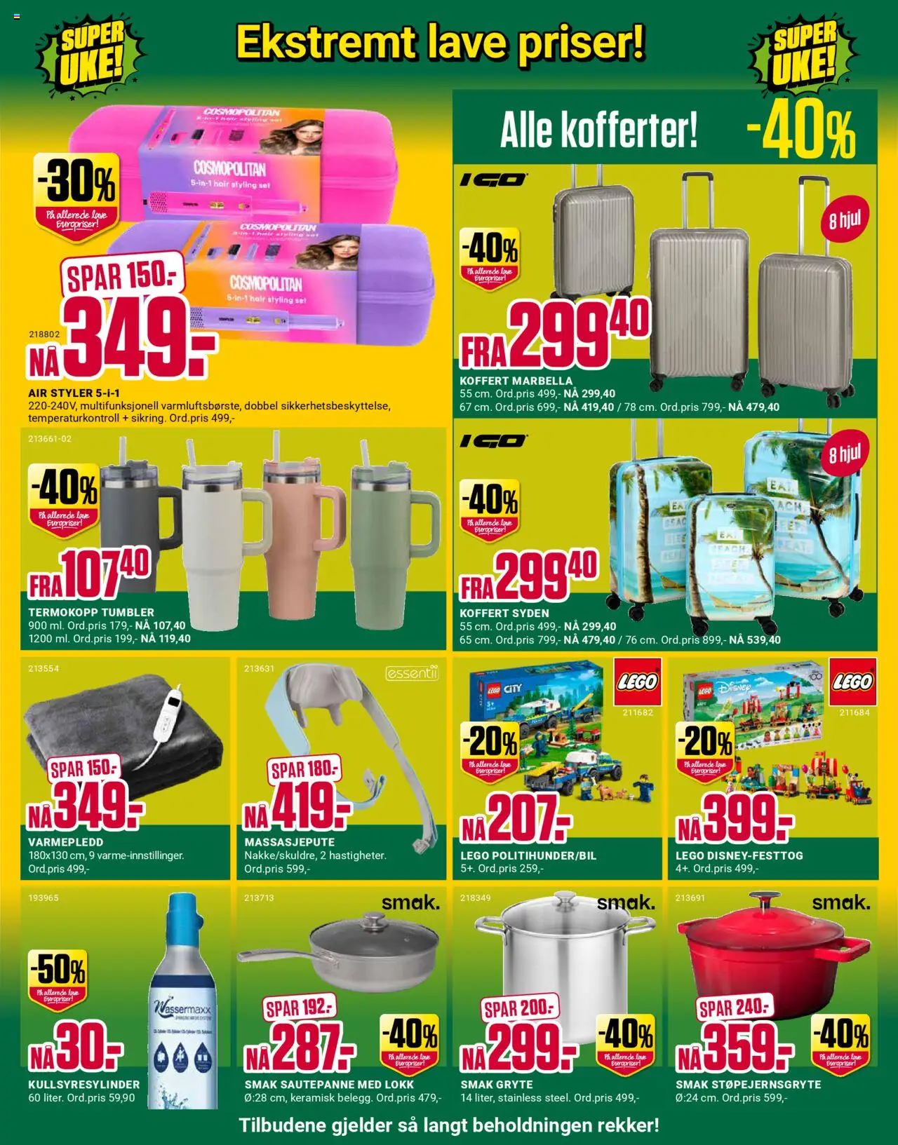  | Side: 8 | Produkter: Koffert, Varmepledd