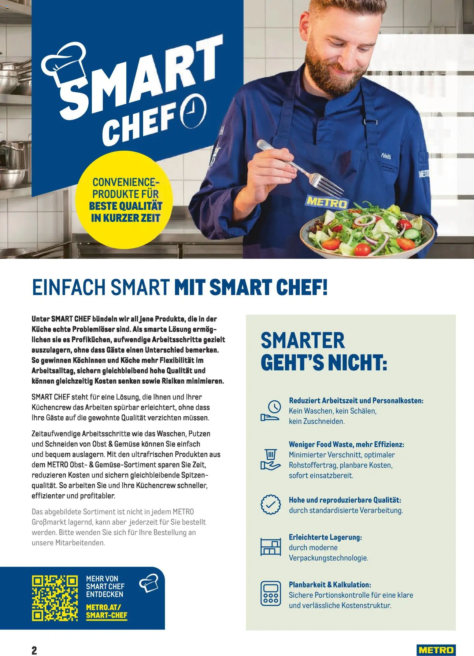 Metro angebote - Smart Chef Obst & Gemüse gültig ab 26.03.2026 | Seite: 2 | Produkte: Gemüse, Obst