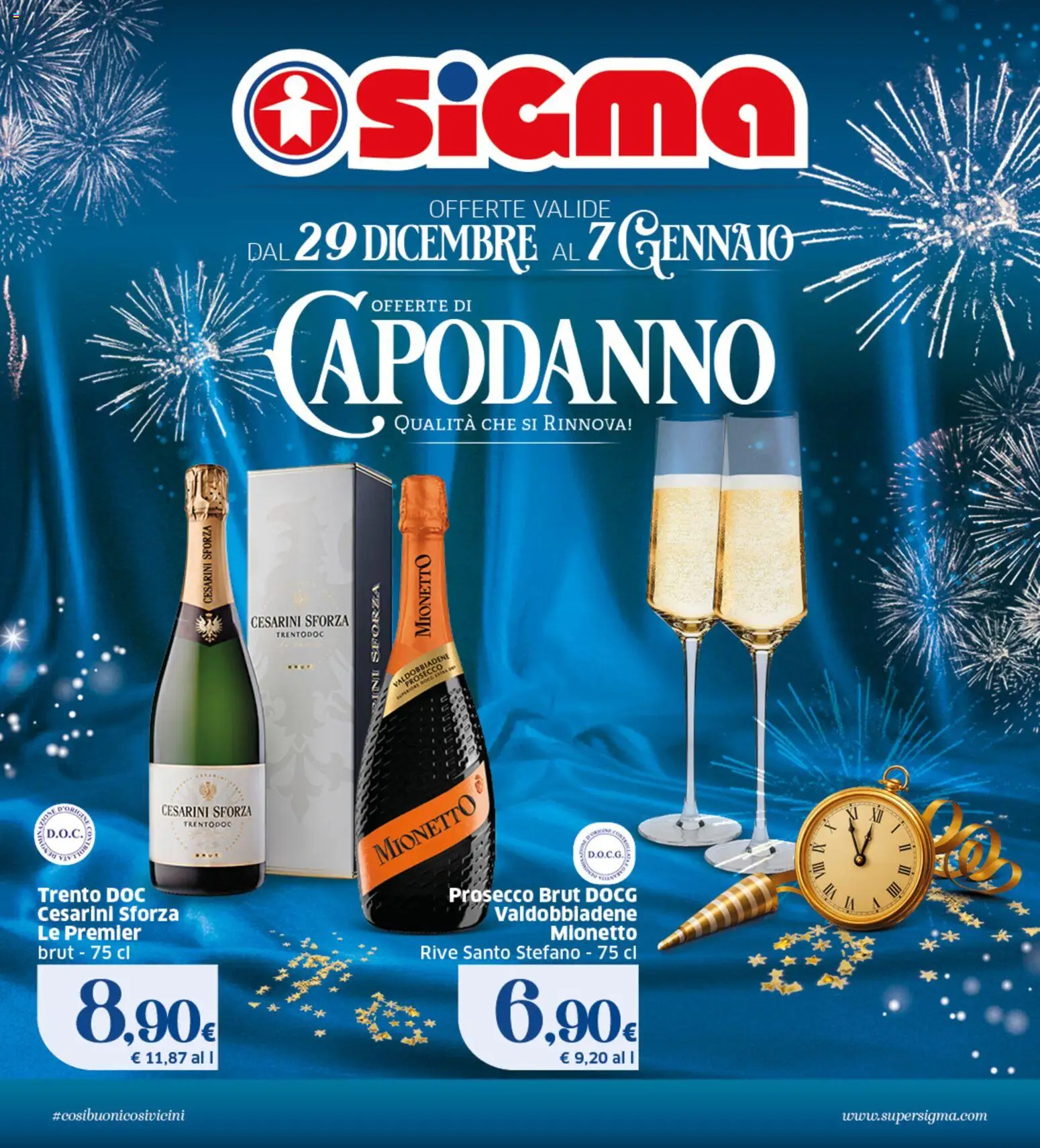 Volantino SIGMA del 29.12.2025 | Pagina: 1 | Prodotti: Prosecco