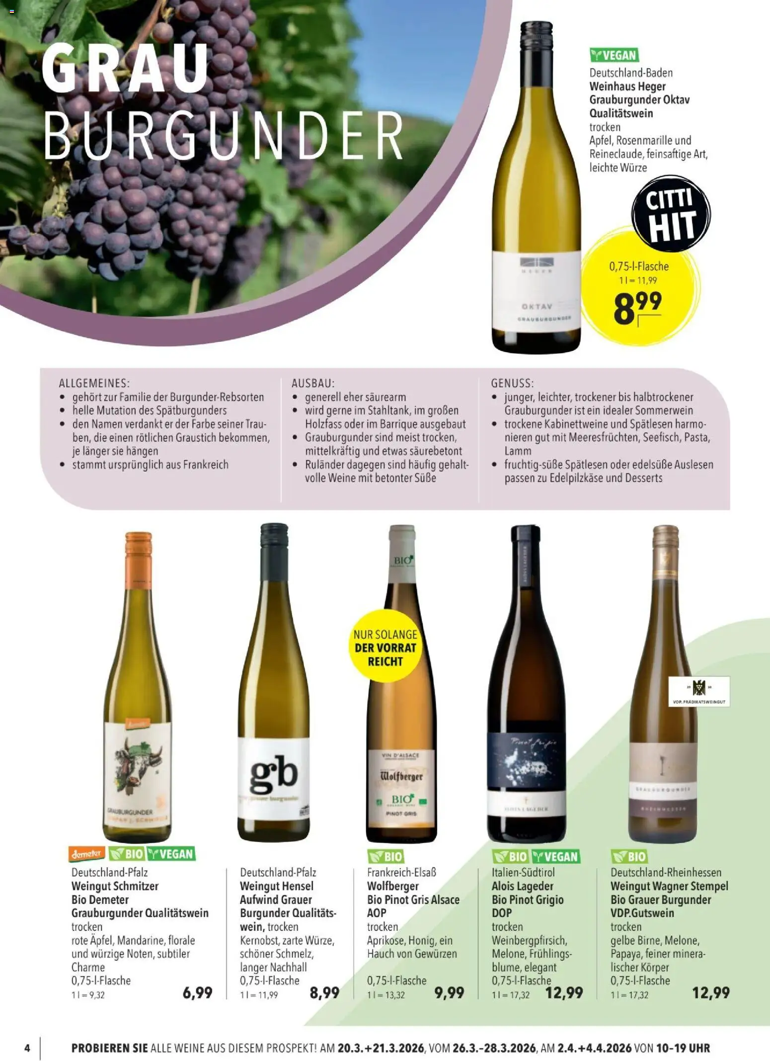 CITTI tilbudsavis – gyldig fra 18.03.2026 | Side: 4 | Produkter: Vin
