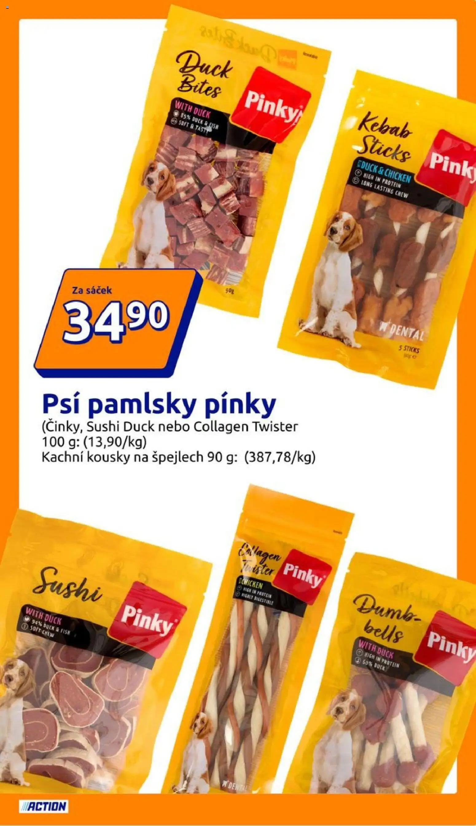 Action leták od 05.11.2025 | Strana: 13 | Produkty: Sushi, Kebab, Protein, Sáček