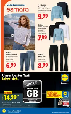Lidl - Flugblatt ab 16.04.2026 gültig | Seite: 31 | Produkte: Pullover, Hose, Smartphone