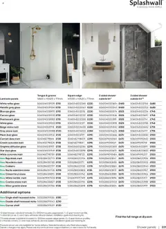 Preview of B&Q - Bathroom collections valid from 25.04.2025 | Page: 221