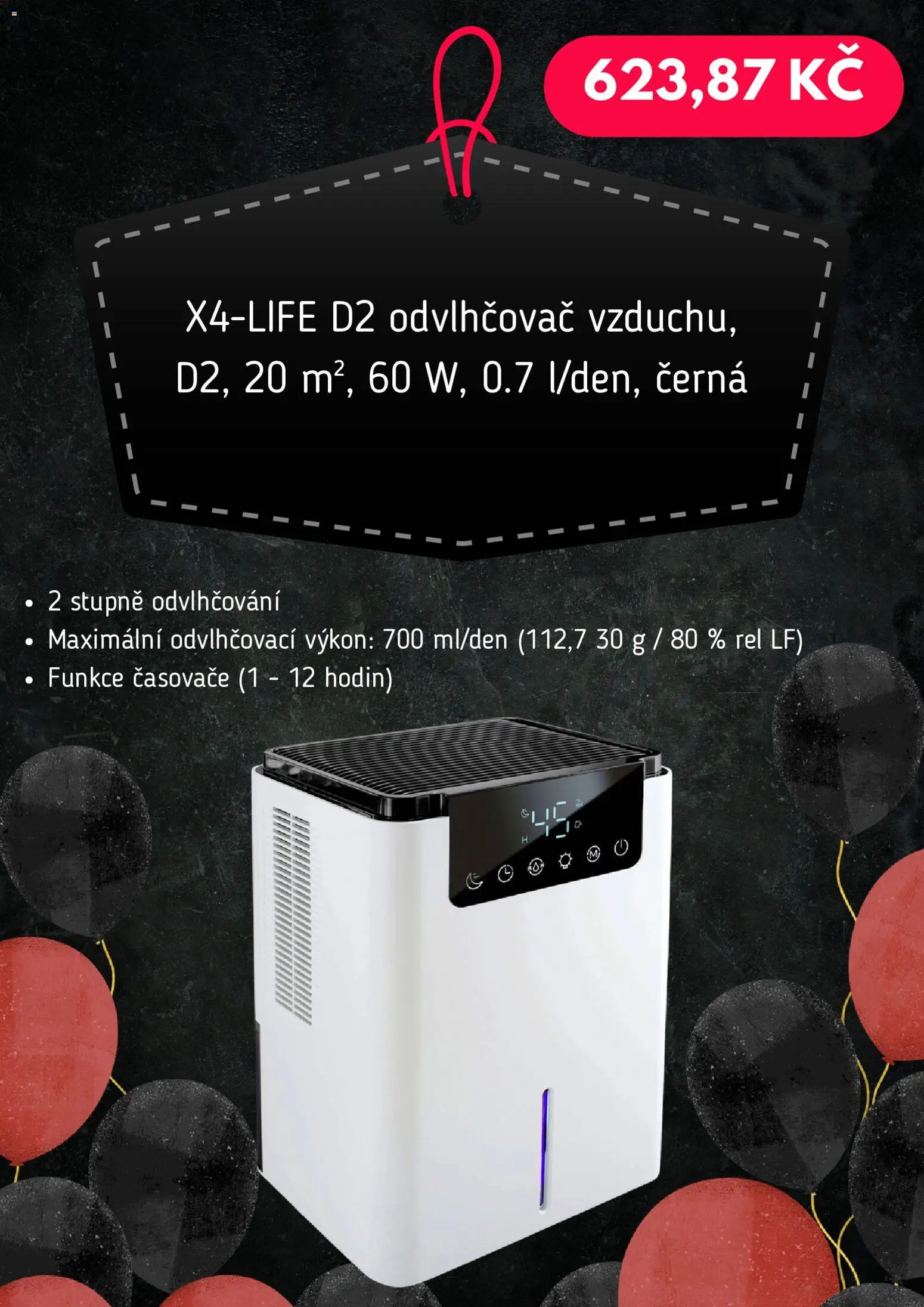 Conrad Black Friday od 24.11.2025 | Strana: 9 | Produkty: Odvlhčovač