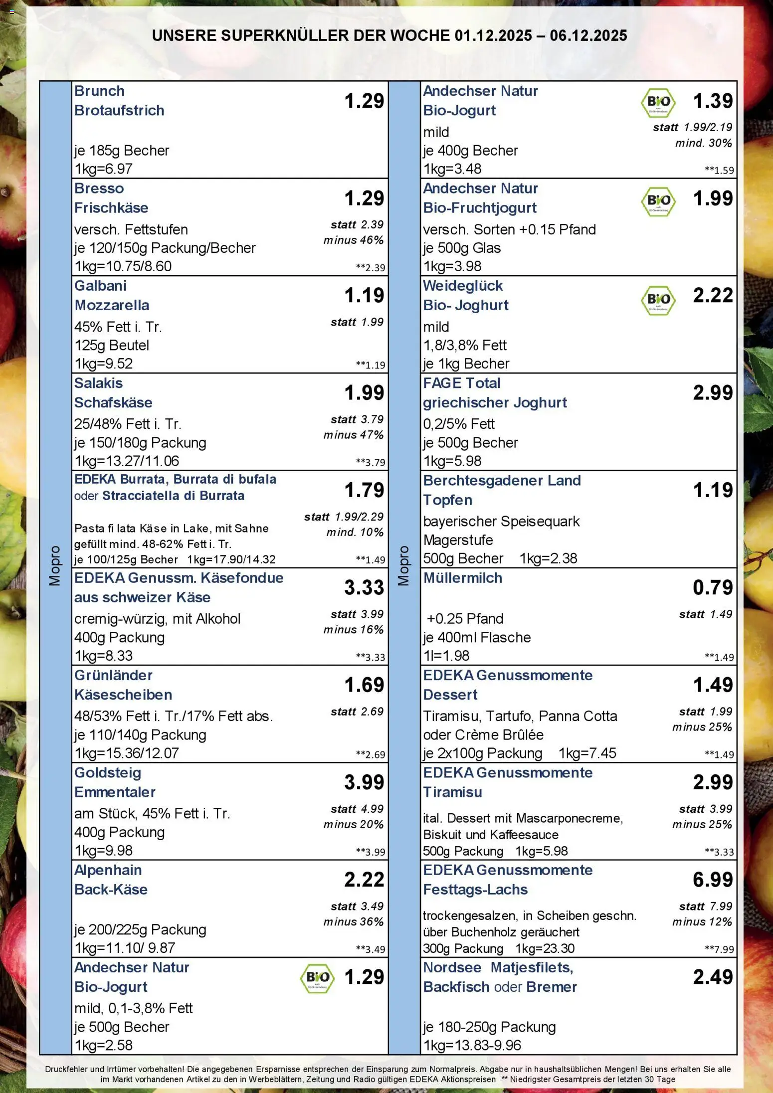 Simmel - Bayern – gültig ab 01.12.2025 | Seite: 6 | Produkte: Joghurt, Bresso, Grunlander, Speisequark