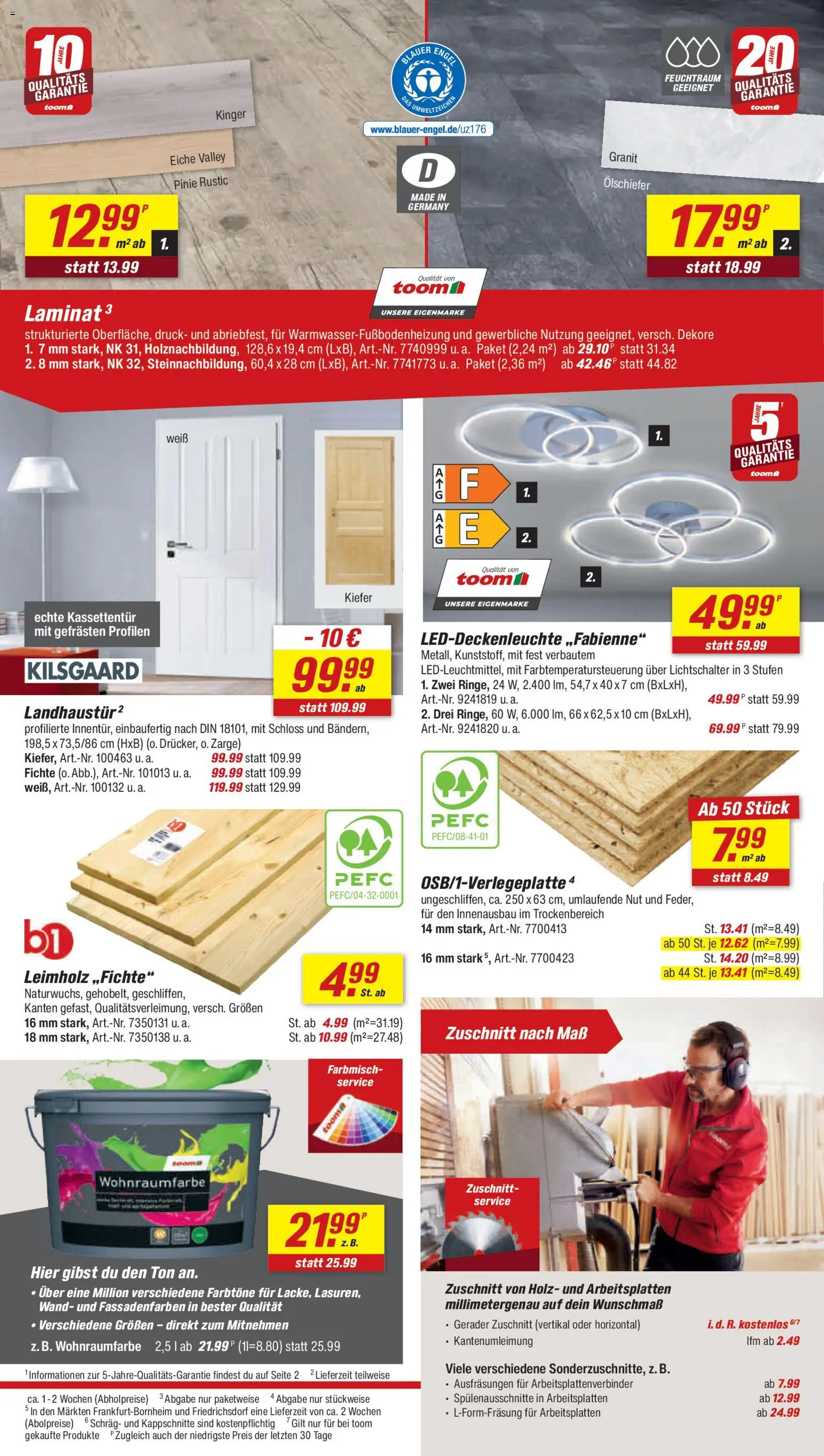 Toom Baumarkt Prospekt 	 – gültig ab 21.02.2026 | Seite: 14