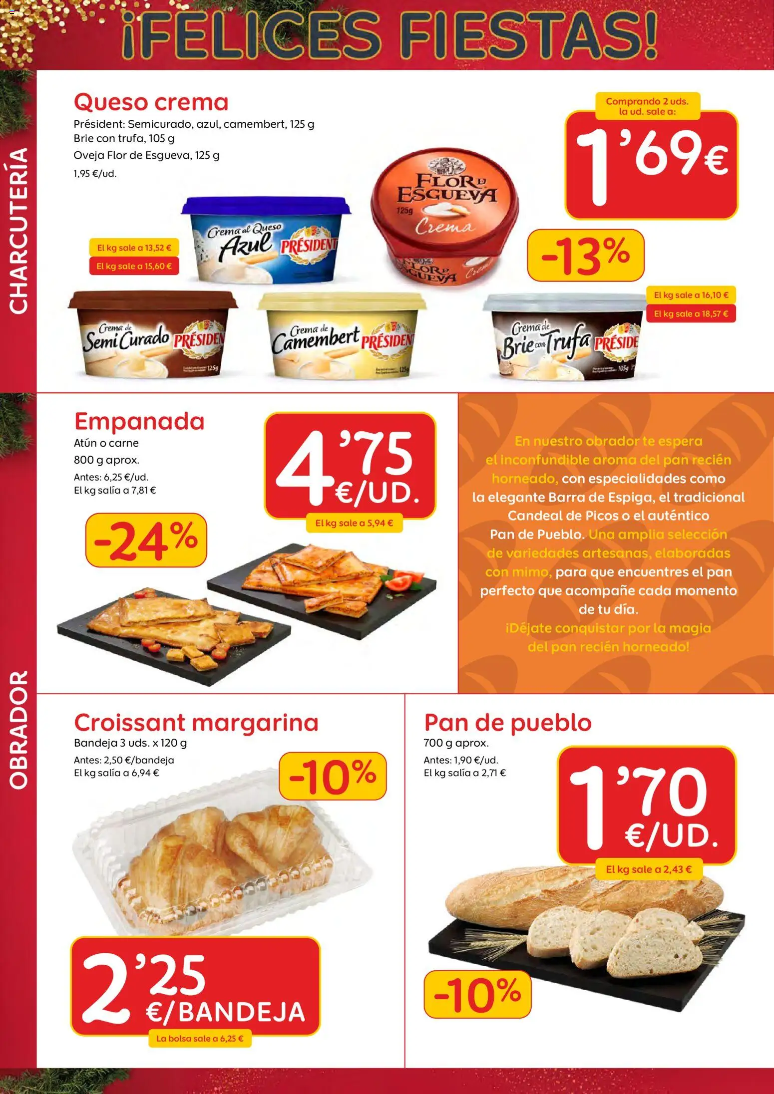 AhorraMas folleto │ válido desde el 20.11.2025 | Página: 10 | Productos: Queso, Crema, Margarina, Bandeja