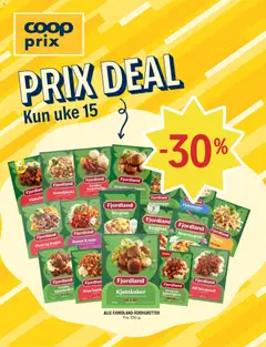 Forhåndsvisning av Coop Prix kundeavis gyldig fra 06.04.2026