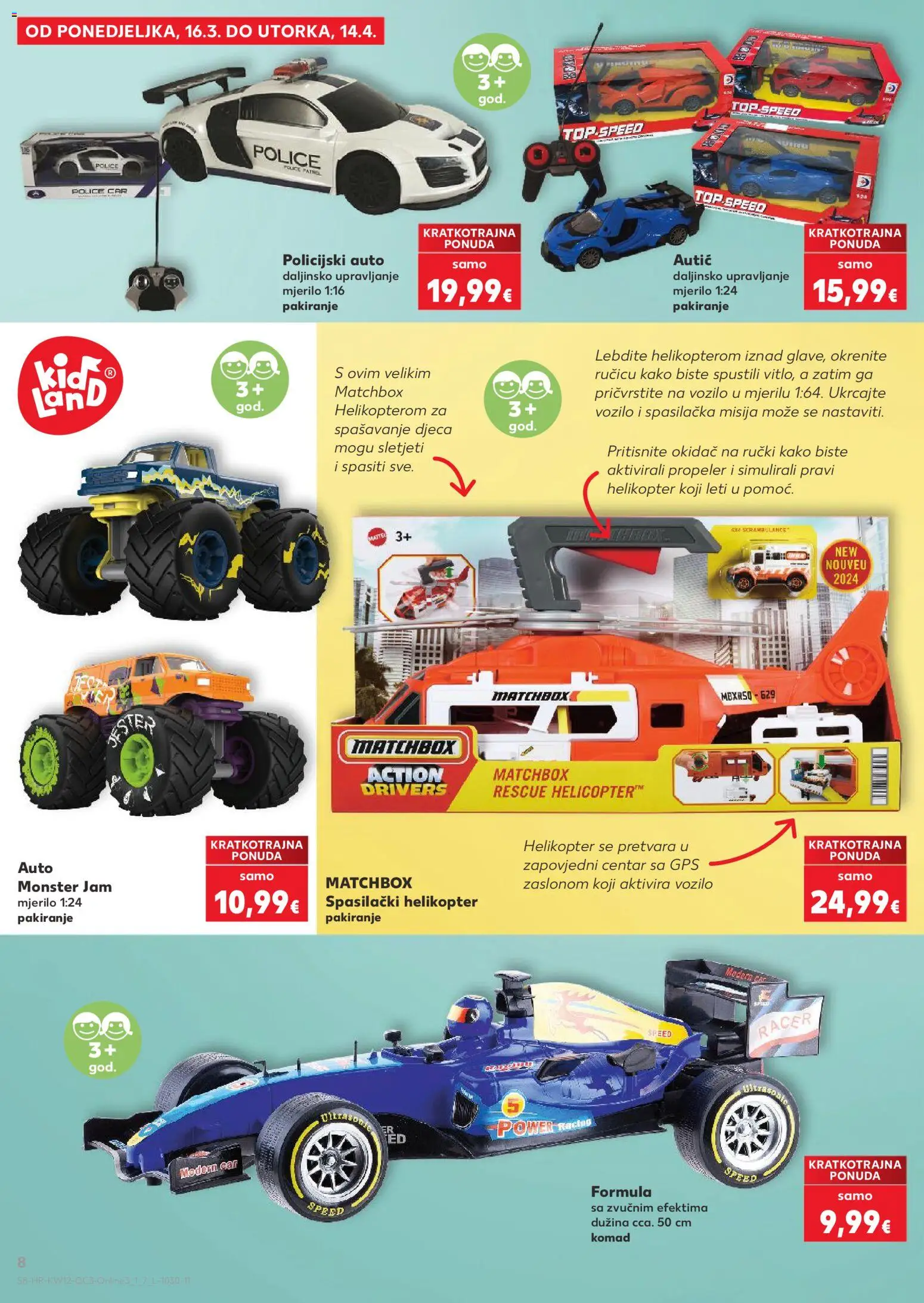 Kaufland katalog | vrijedi od 16.03.2026 | Stranica: 8 | Proizvodi: Pritisnite