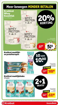 Kruidvat folder week 12 - Voorbeeld van een folder van Kruidvat, geldig van 16.03.2026 | Pagina: 65 | Producten: Kan, Whey, Pavilon, Aardbei