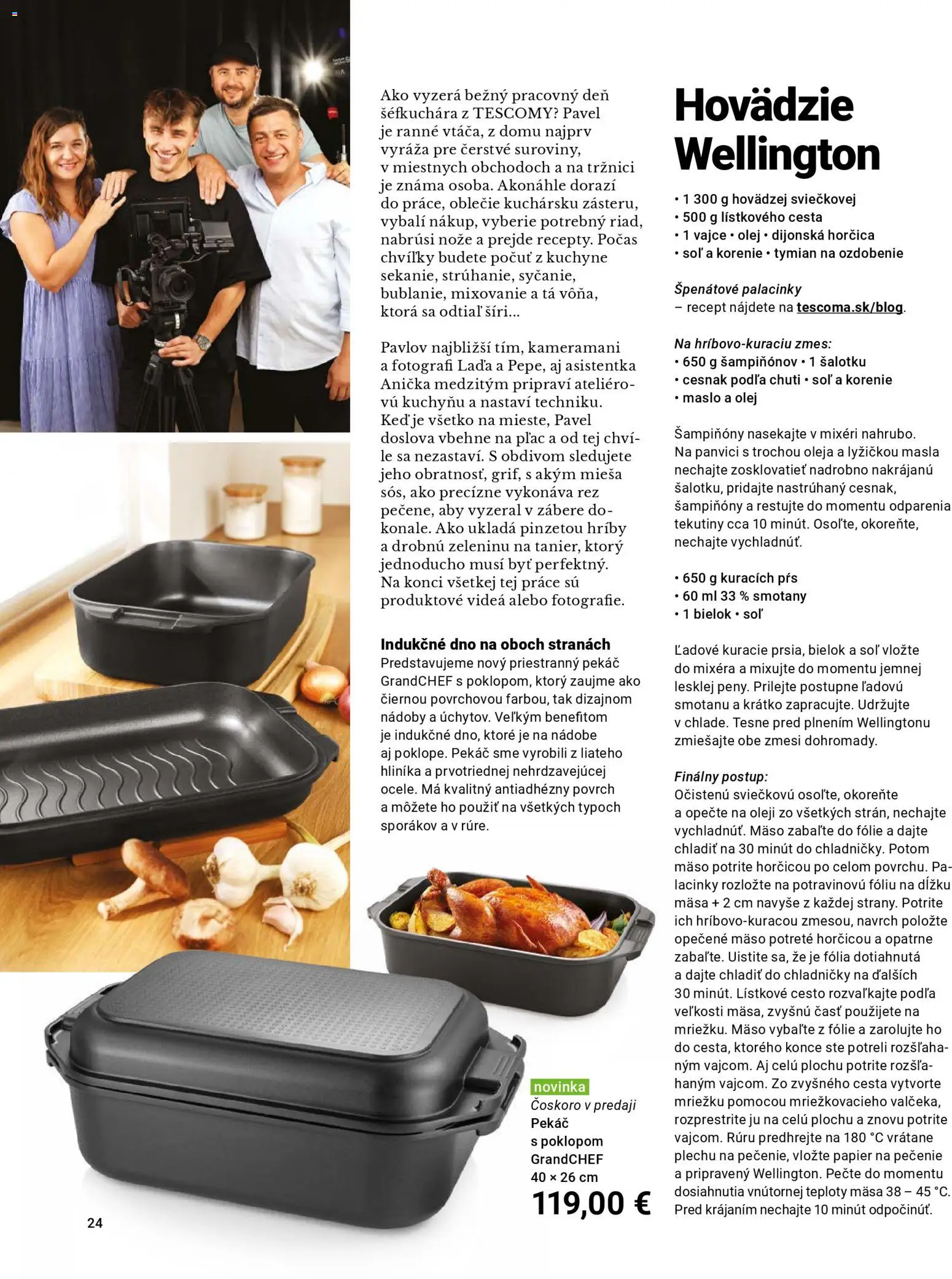 Nové TESCOMA akcie – leták je platný od 01.11.2025 | Strana: 24 | Produkty: Maslo, Olej, Korenie, Soľ