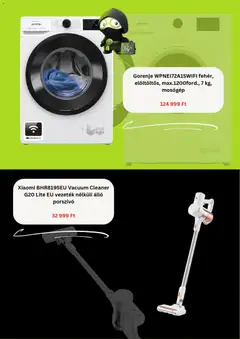 Best Byte Best November - amely érvényes a következő dátumtól: 04.11.2025 | Oldal: 4 | Termékek: Álló porszívó, Mosógép, Porszívó, Xiaomi