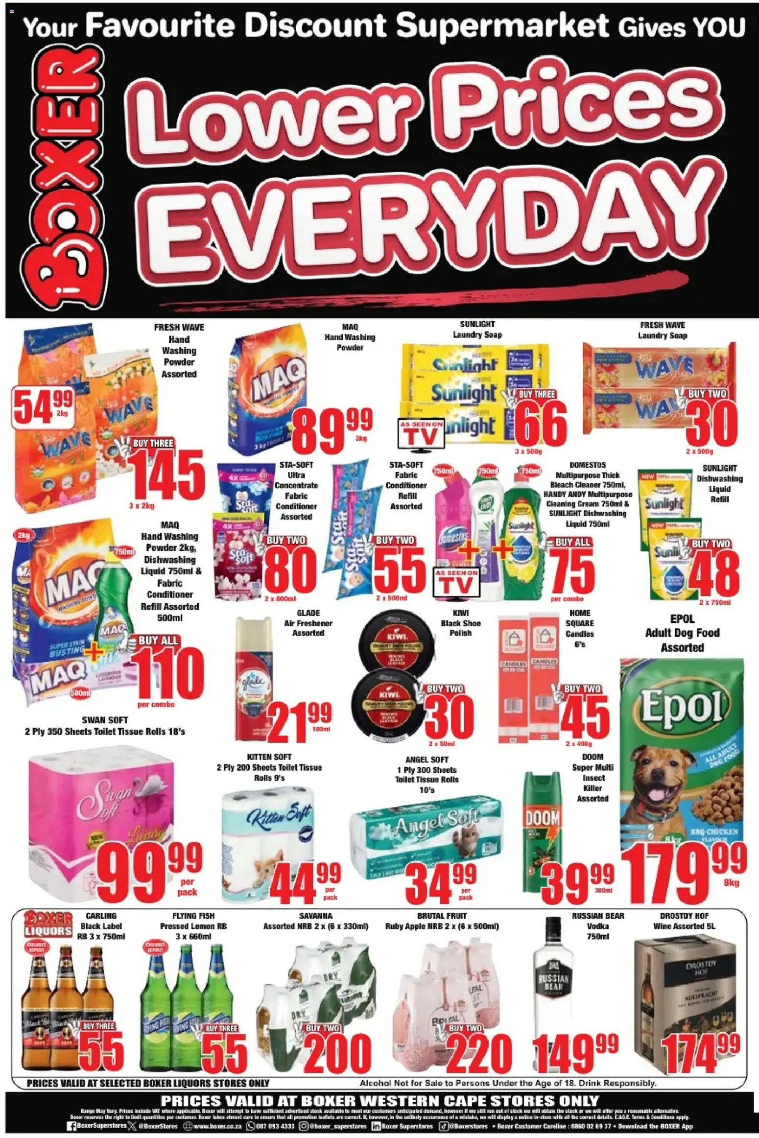 New Boxer catalogue – valid from 23.04.2026 | Page: 12 | Products: Toilet, Cream, Fruit, Lemon