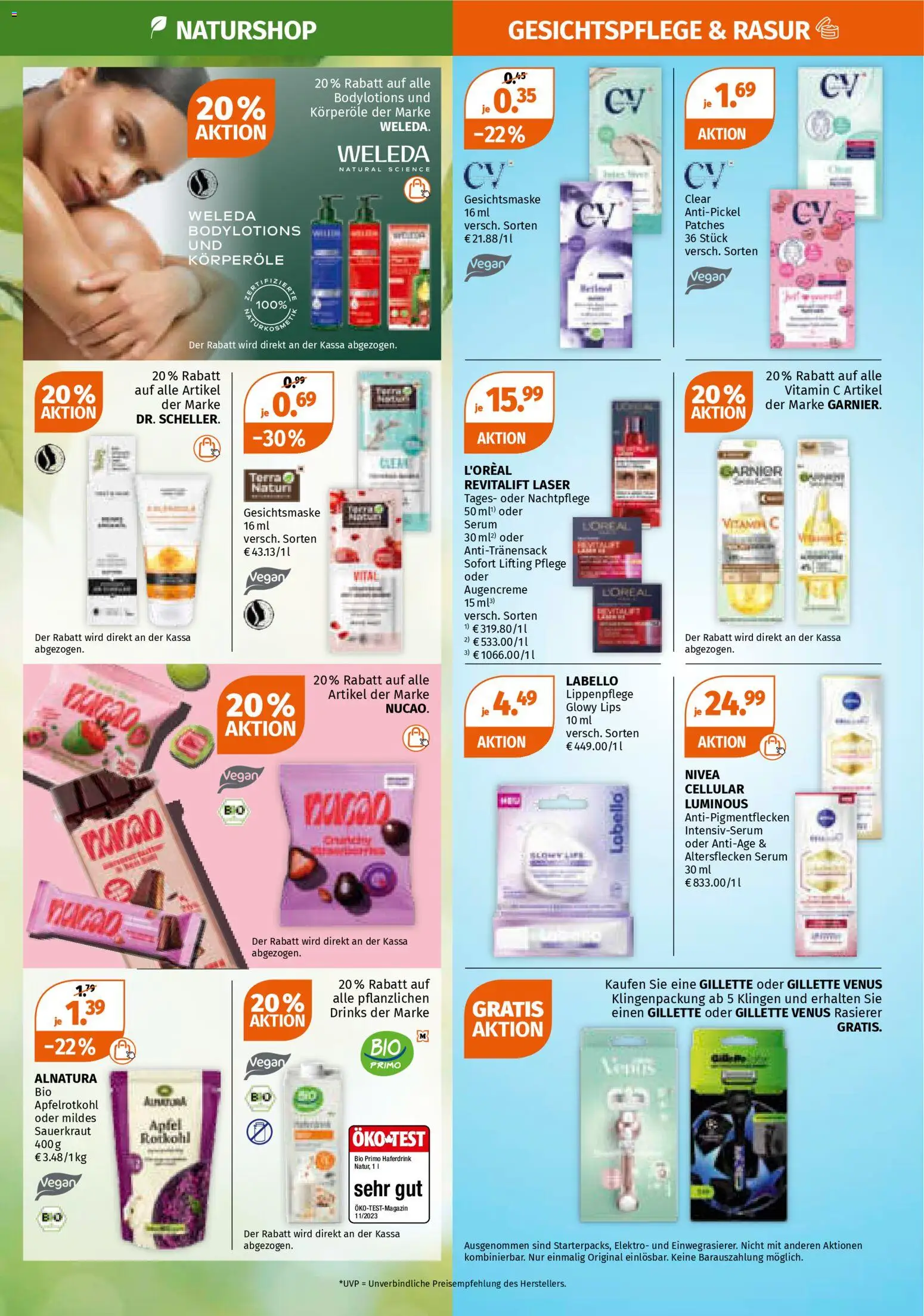 Müller Weihnachtsfreude schenken gültig ab 15.12.2025 | Seite: 3 | Produkte: Rasierer