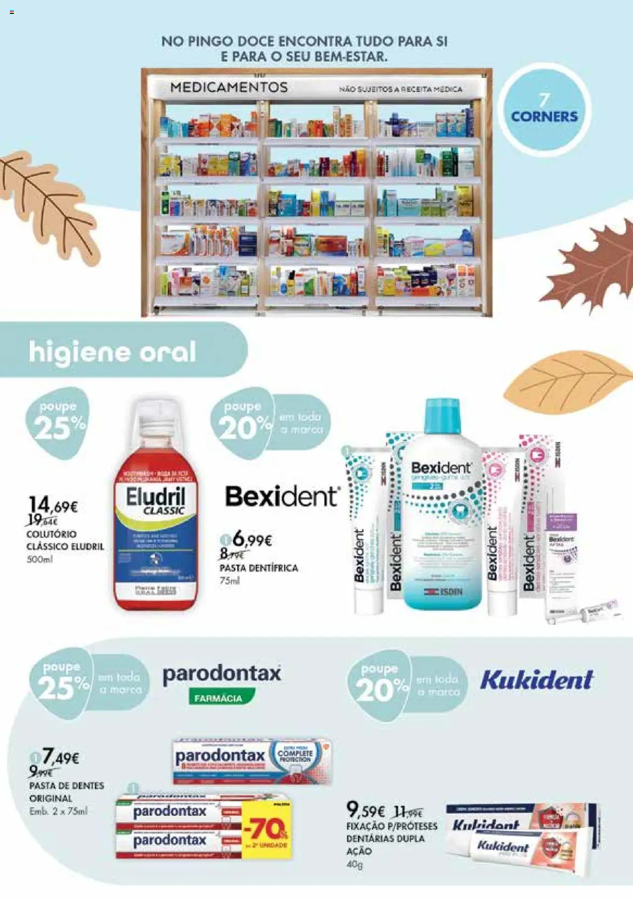Pingo Doce - Bem Estar Outono Madeira │ válido de 14.10.2025 | Página: 4 | Produtos: Pasta de dentes