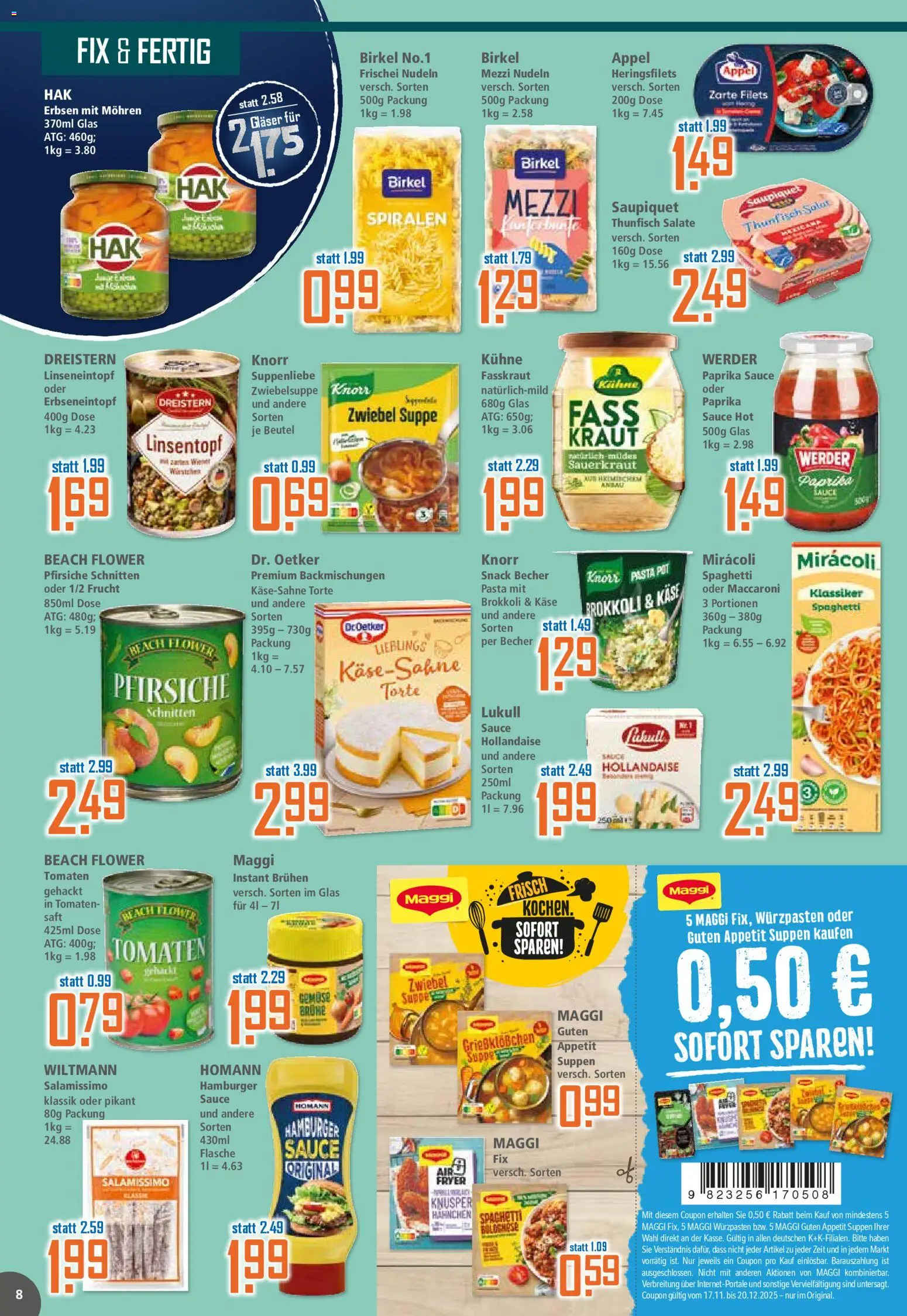 Klaas & Kock Prospekt 	 – gültig ab 17.11.2025 | Seite: 8