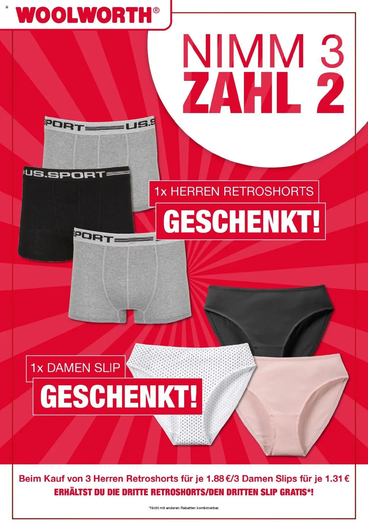 Woolworth Flugblatt gültig ab 28.07.2025 | Seite: 26 | Produkte: Slip