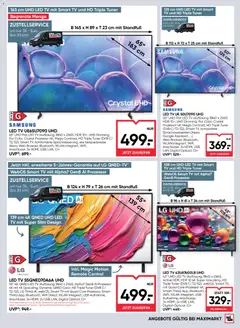Maximarkt Flugblatt ab 09.04.2026 gültig | Seite: 19 | Produkte: TV, USB, Samsung