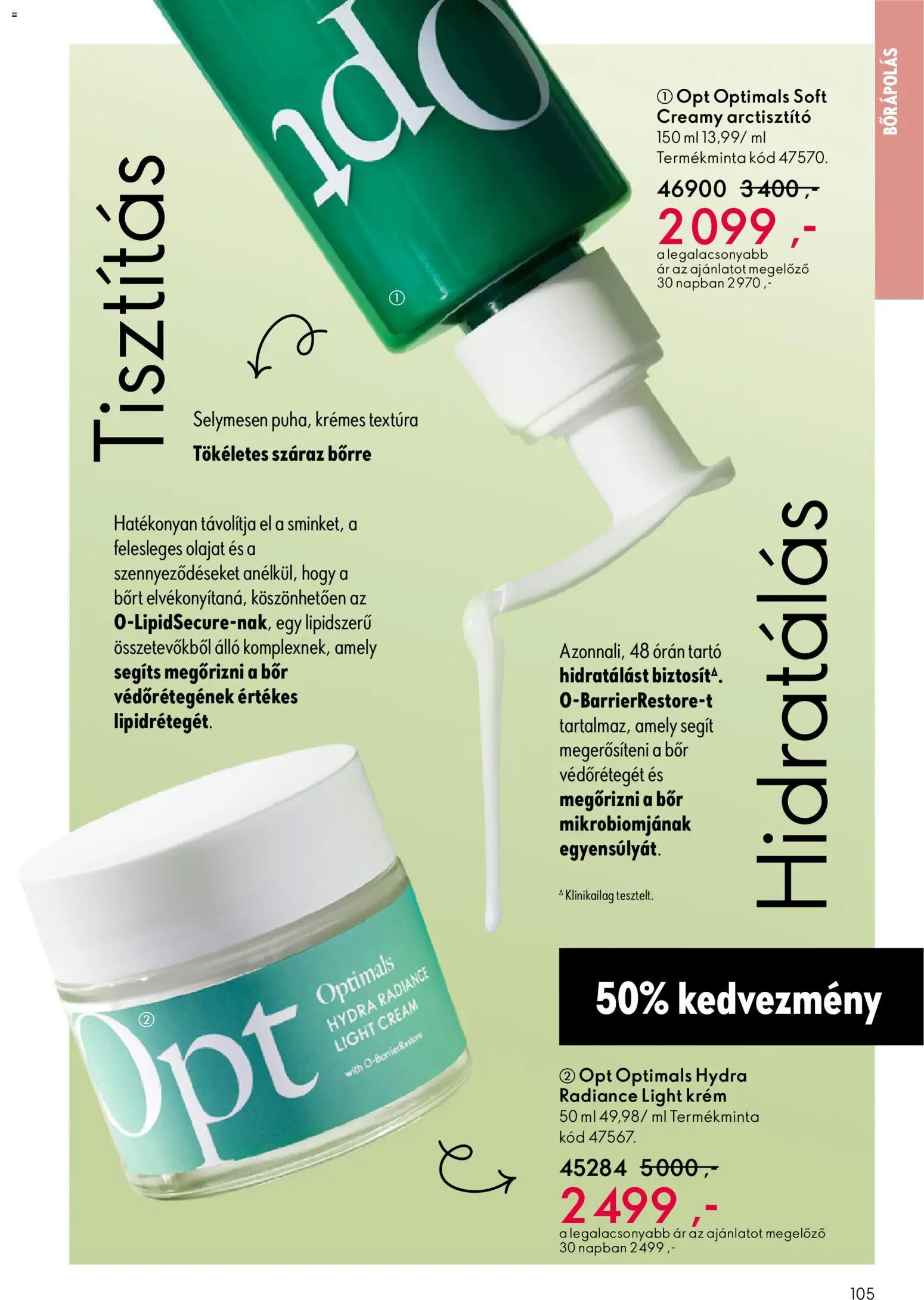 Oriflame akciós ujság - amely érvényes a következő dátumtól: 11.02.2026 | Oldal: 105 | Termékek: Bor