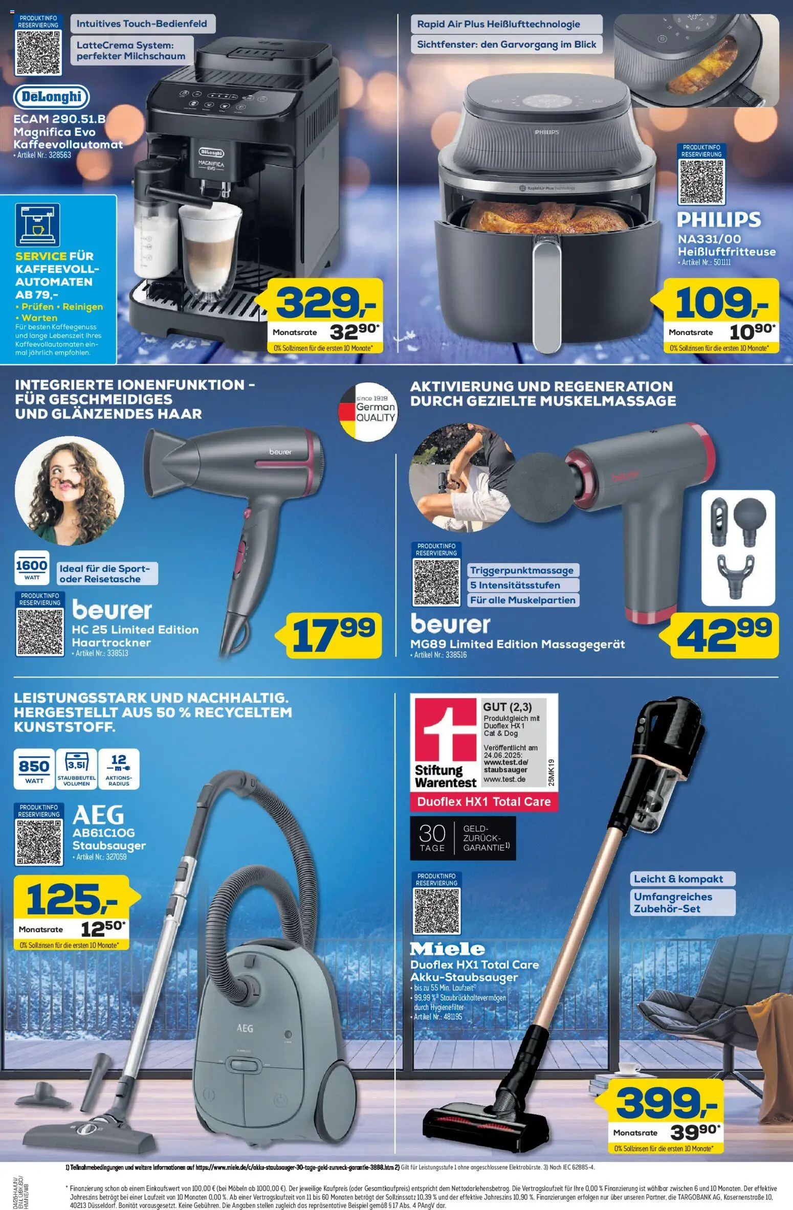 Euronics  Aktueller Prospekt Berlet – gültig ab 15.01.2026 | Seite: 4 | Produkte: Philips, Kaffeevollautomat, Reisetasche, Heißluftfritteuse