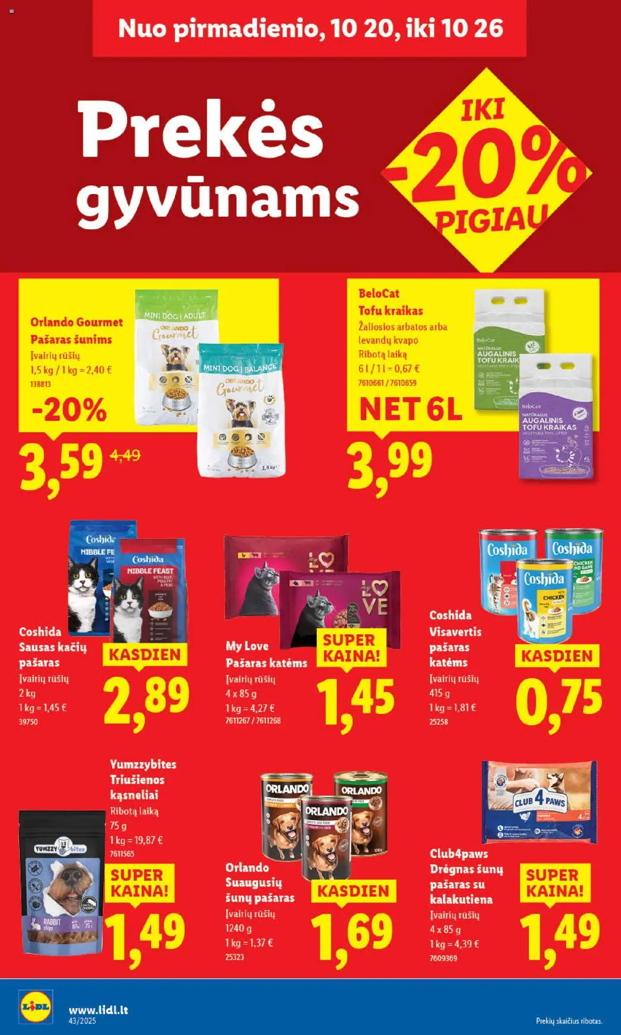 LIDL akcijos nuo 20.10.2025 | Puslapis: 50