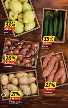 IP-SUISSE Kartoffeln, festkochend, 2,5 kg ab 14.10.2025 gültig | Seite: 2 | Produkte: Kartoffeln