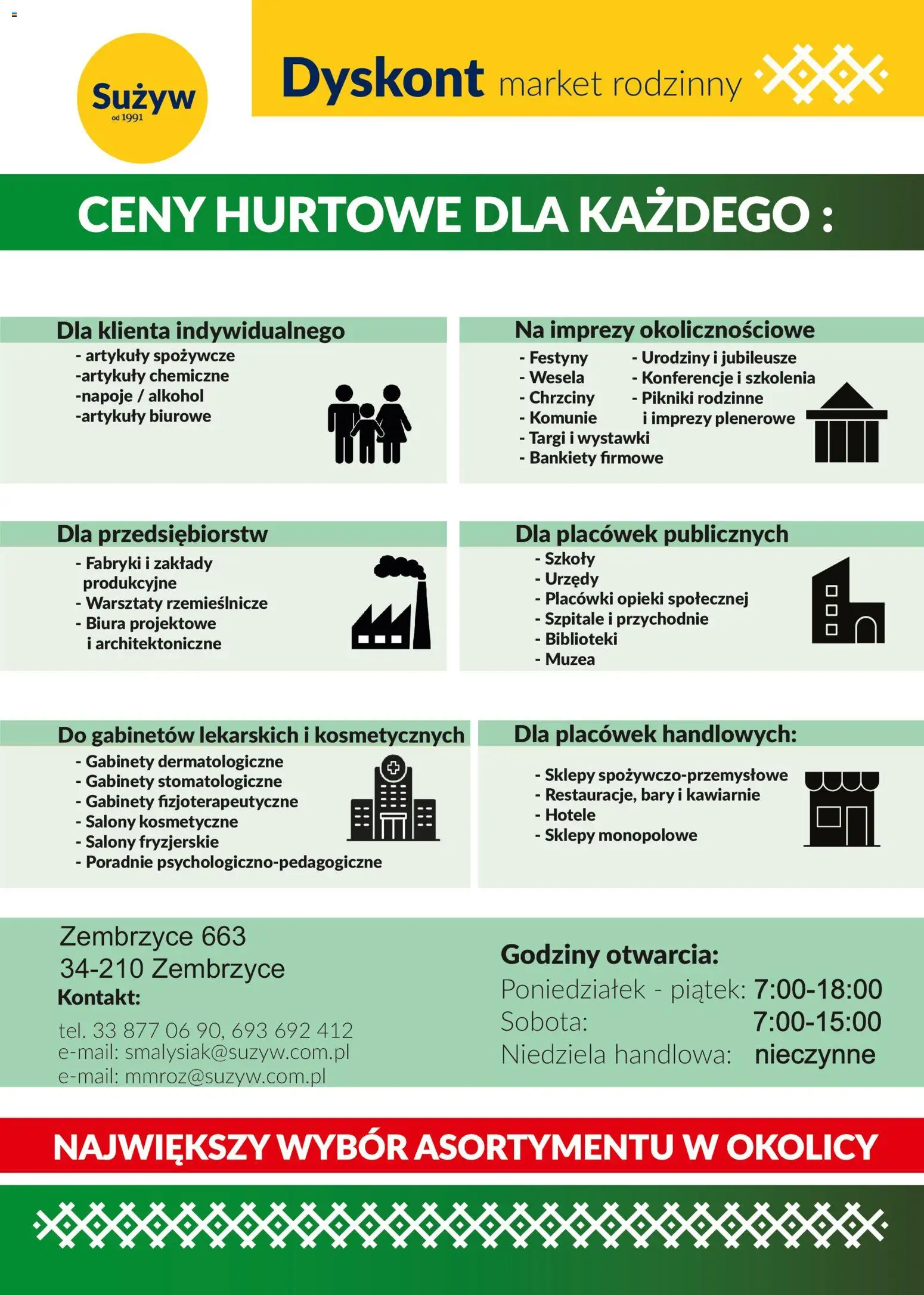 Sużyw gazetka - Dyskont od 01.04.2026 | Strona: 2 | Produkty: Napoje, Alkohol