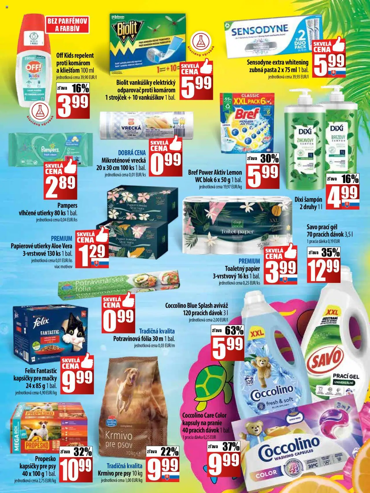 COOP Jednota akcia │ platný od 24.07.2025 | Strana: 7 | Produkty: Strojček, Wc, Toaletný papier, Pampers