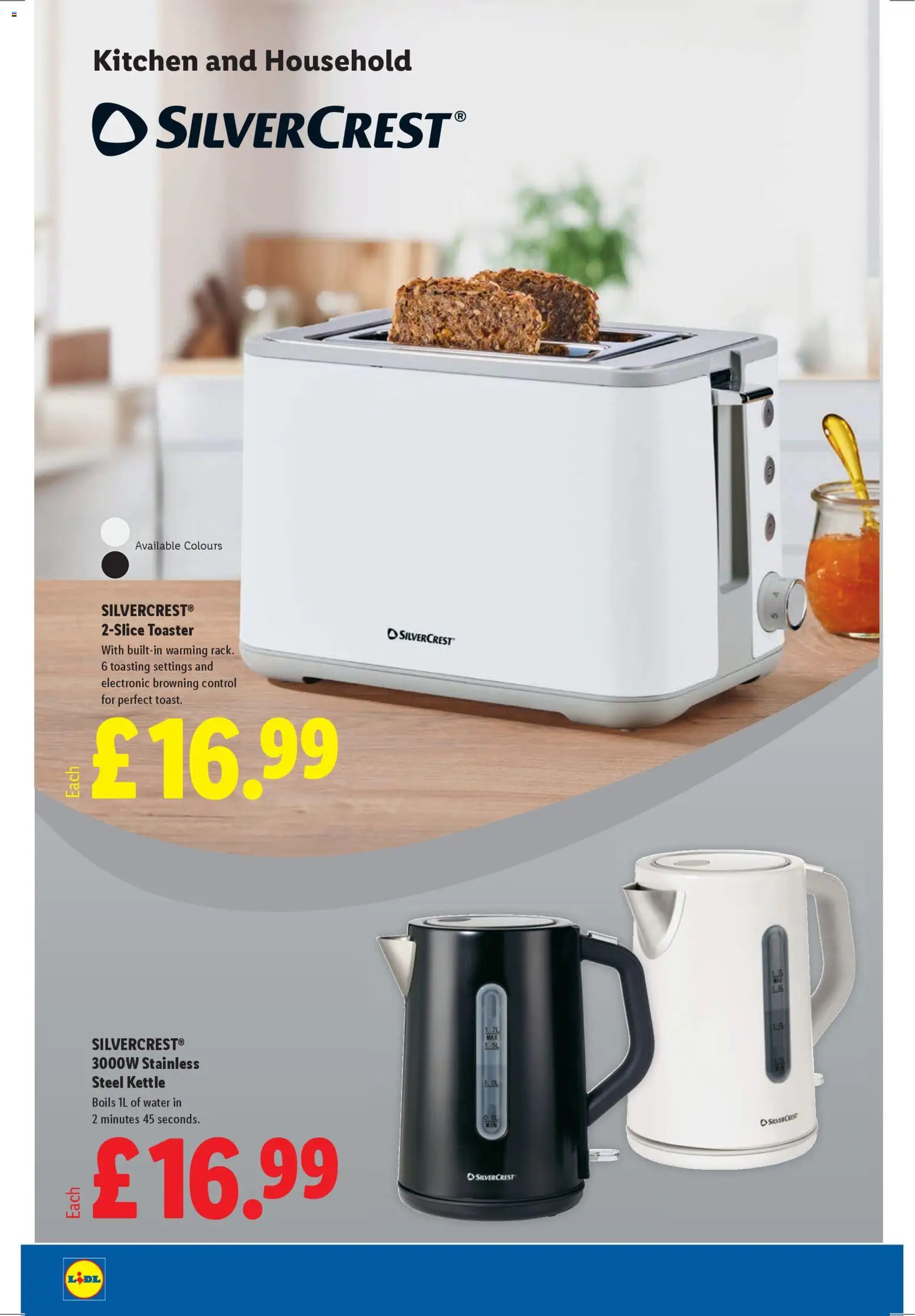 {H1} | Page: 22 | Products: Kitchen, Kettle, Toaster