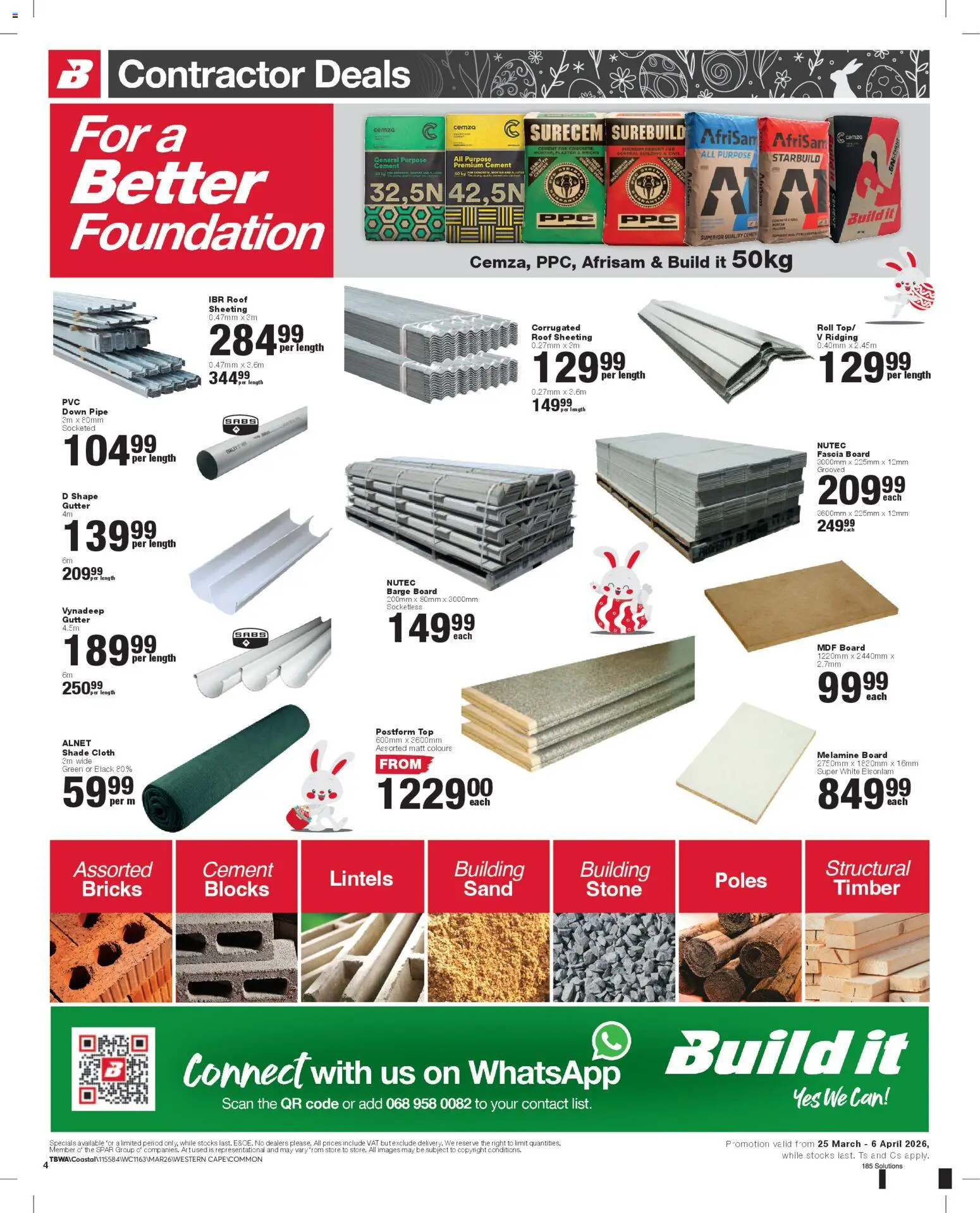 New Build It catalogue – valid from 25.03.2026 | Page: 4