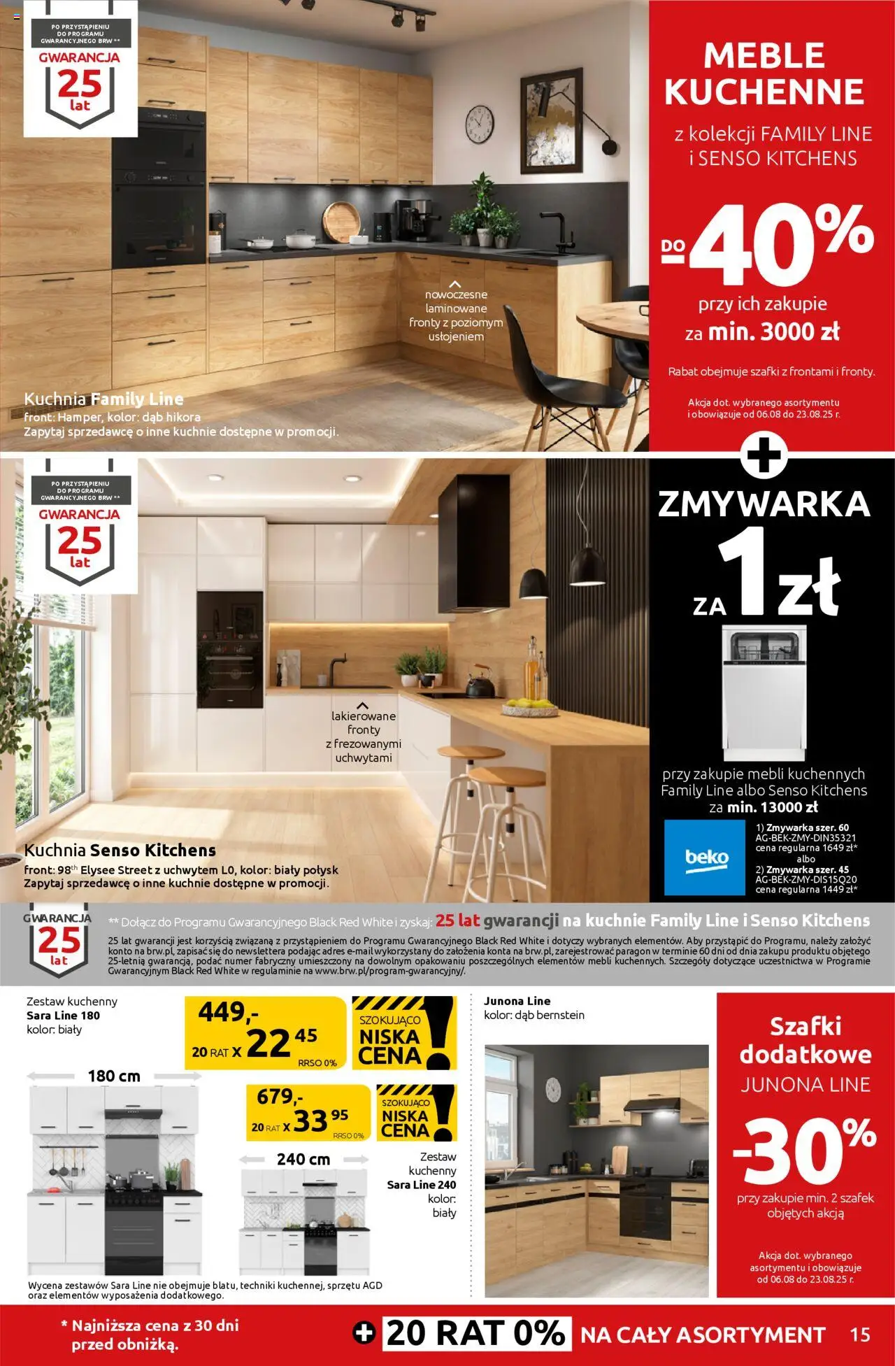 Black Red White promocje od 04.08.2025 | Strona: 15 | Produkty: Zmywarka