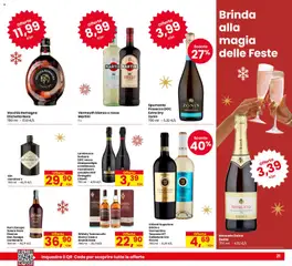 Anteprima del volantino Volantino Eurospar	 valido a partire dal 04.12.2025 | Pagina: 21 | Prodotti: Prosecco, Whisky, Rum, Spumante
