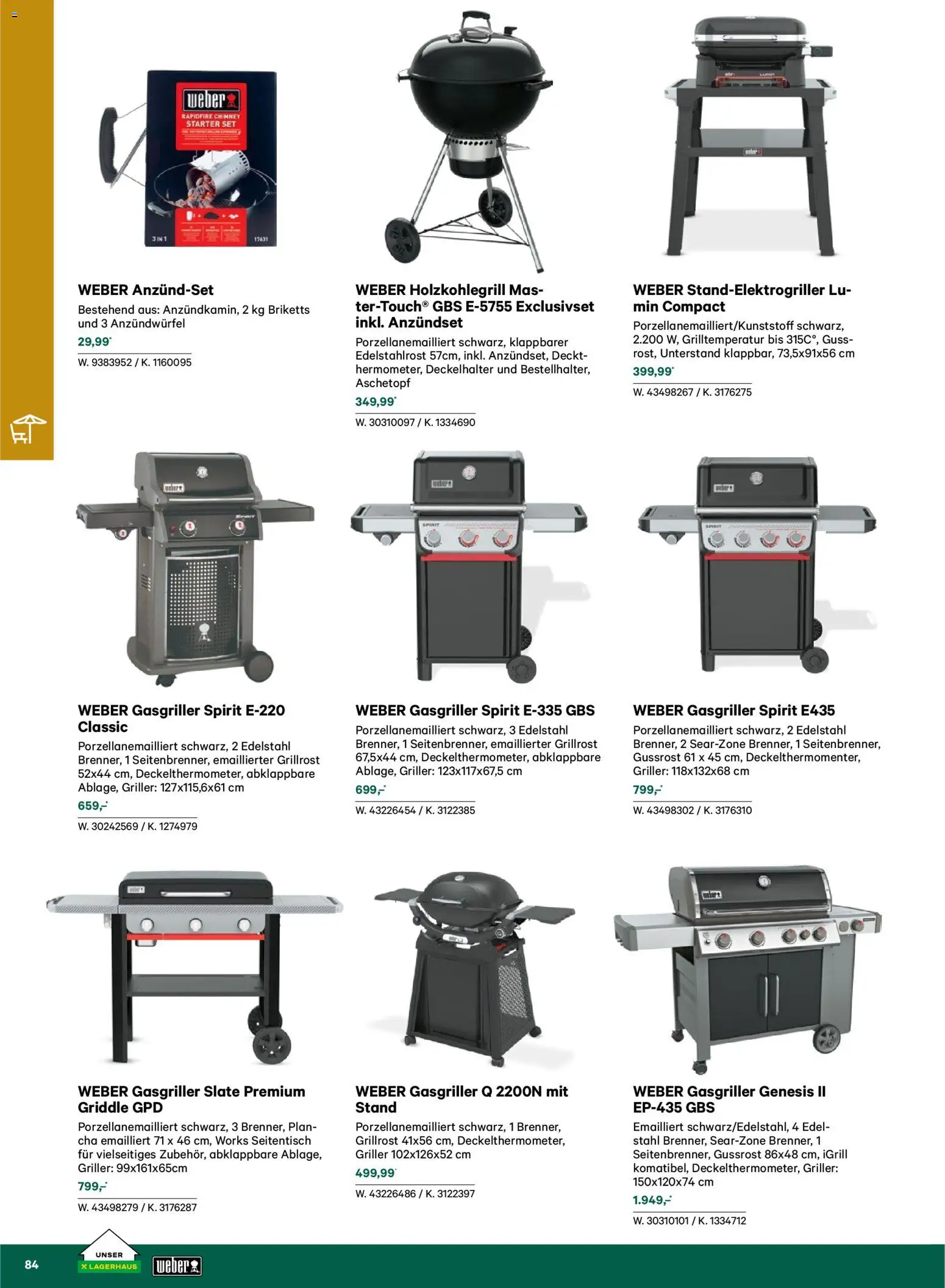Lagerhaus  Garten und Freizeit Katalog 2026 gültig ab 22.02.2026 | Seite: 84