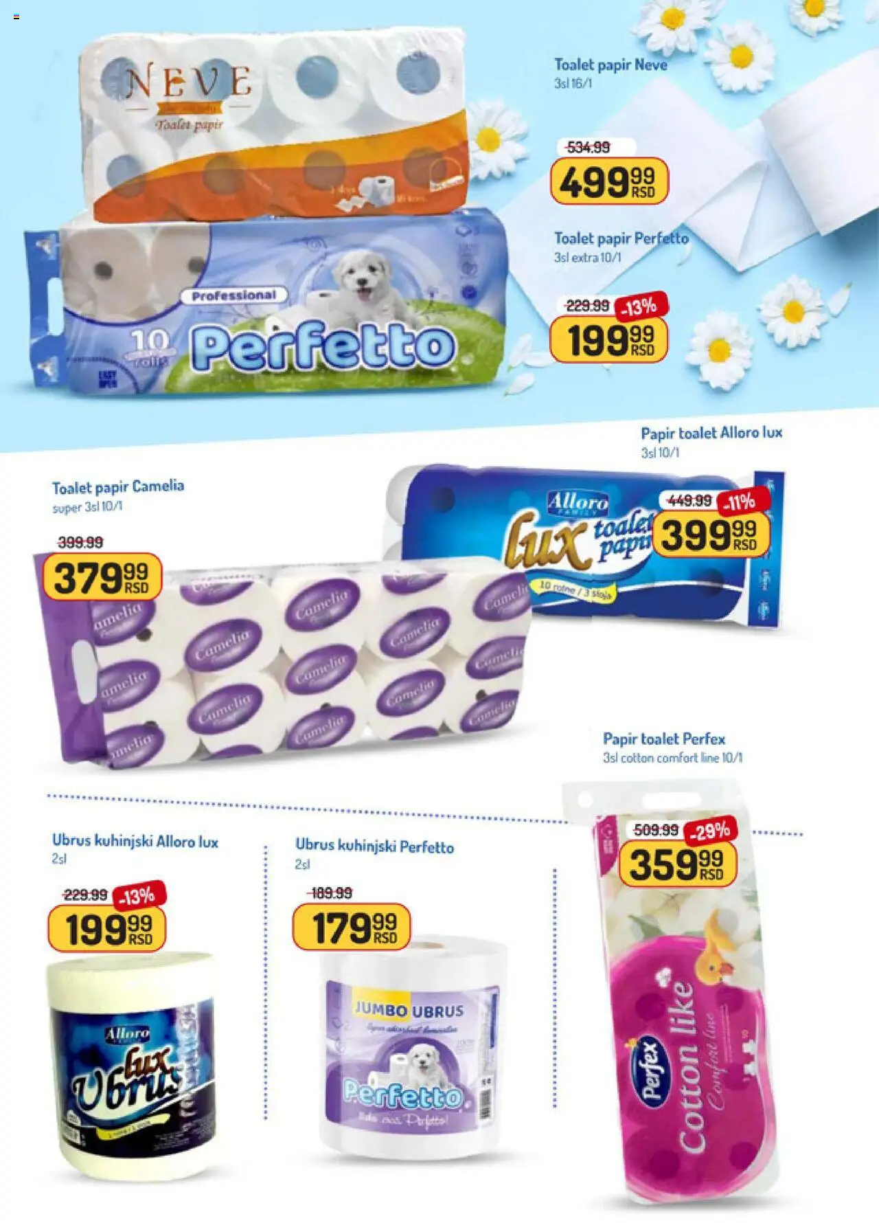 Aman katalog - važi od 18.08.2025 | Strana: 35 | Proizvode: Toalet papir, Ubrus