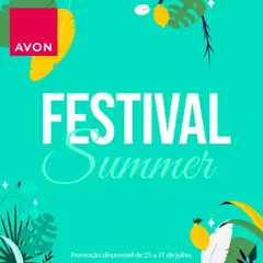 Pré-visualização Avon - Festival Summer válido de 25.07.2025