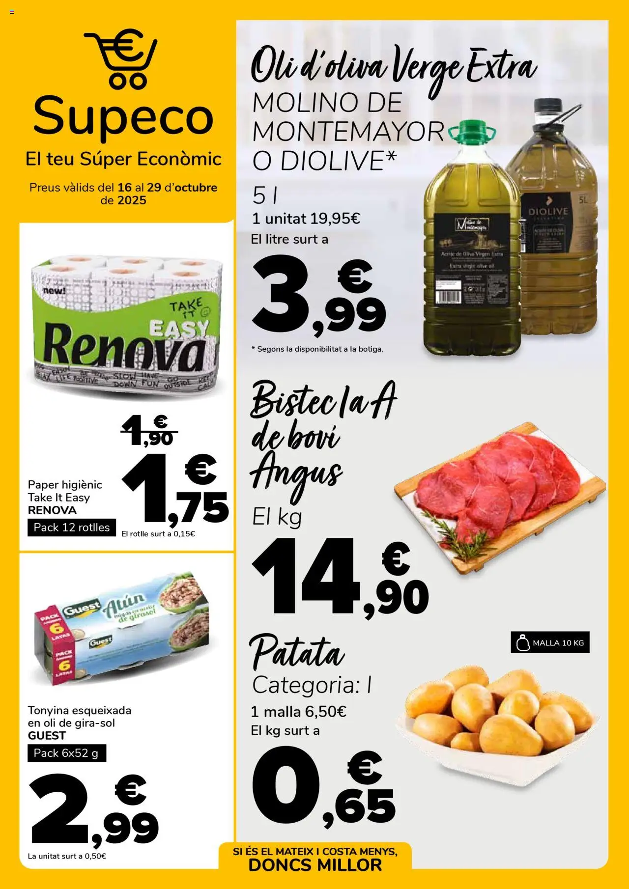Supeco folleto │ válido desde el 16.10.2025 | Página: 1