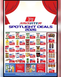Saverite specials catalogue – valid from 21.01.2026 | Page: 1