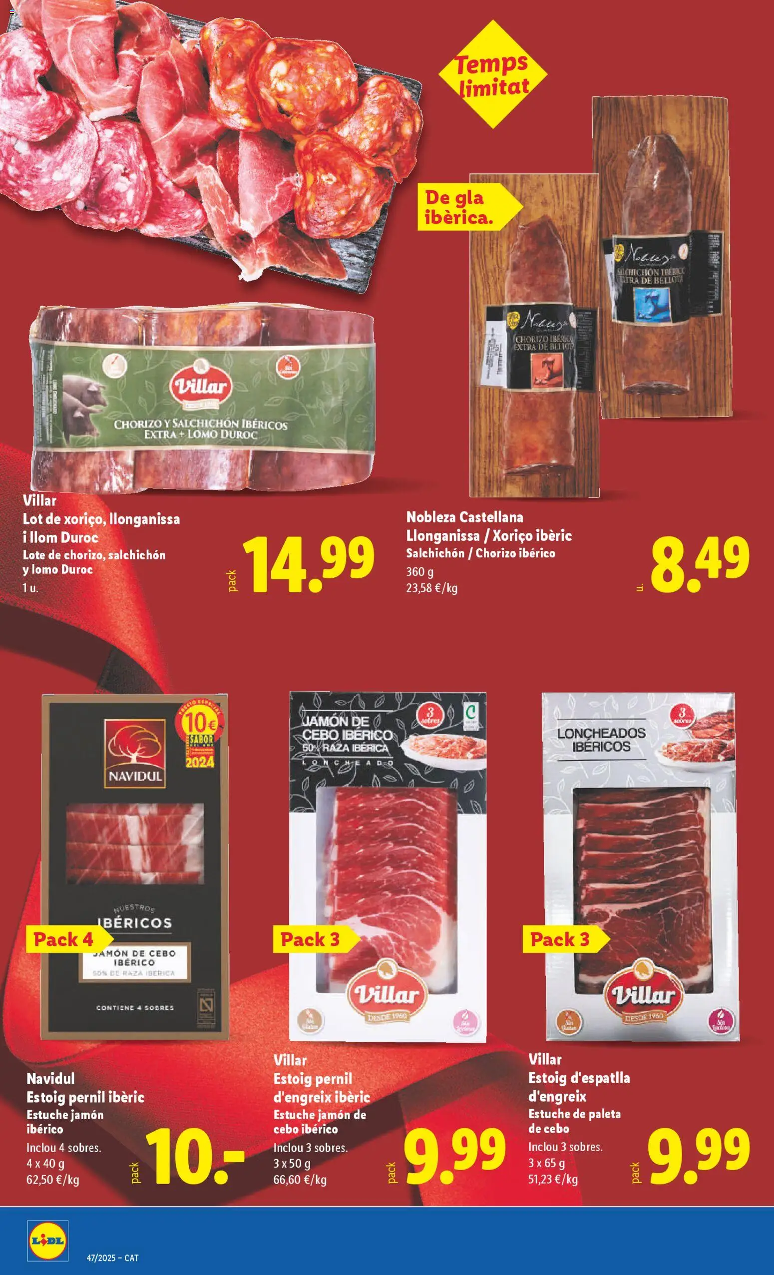 Lidl folleto │ válido desde el 17.11.2025 | Página: 40 | Productos: Jamón