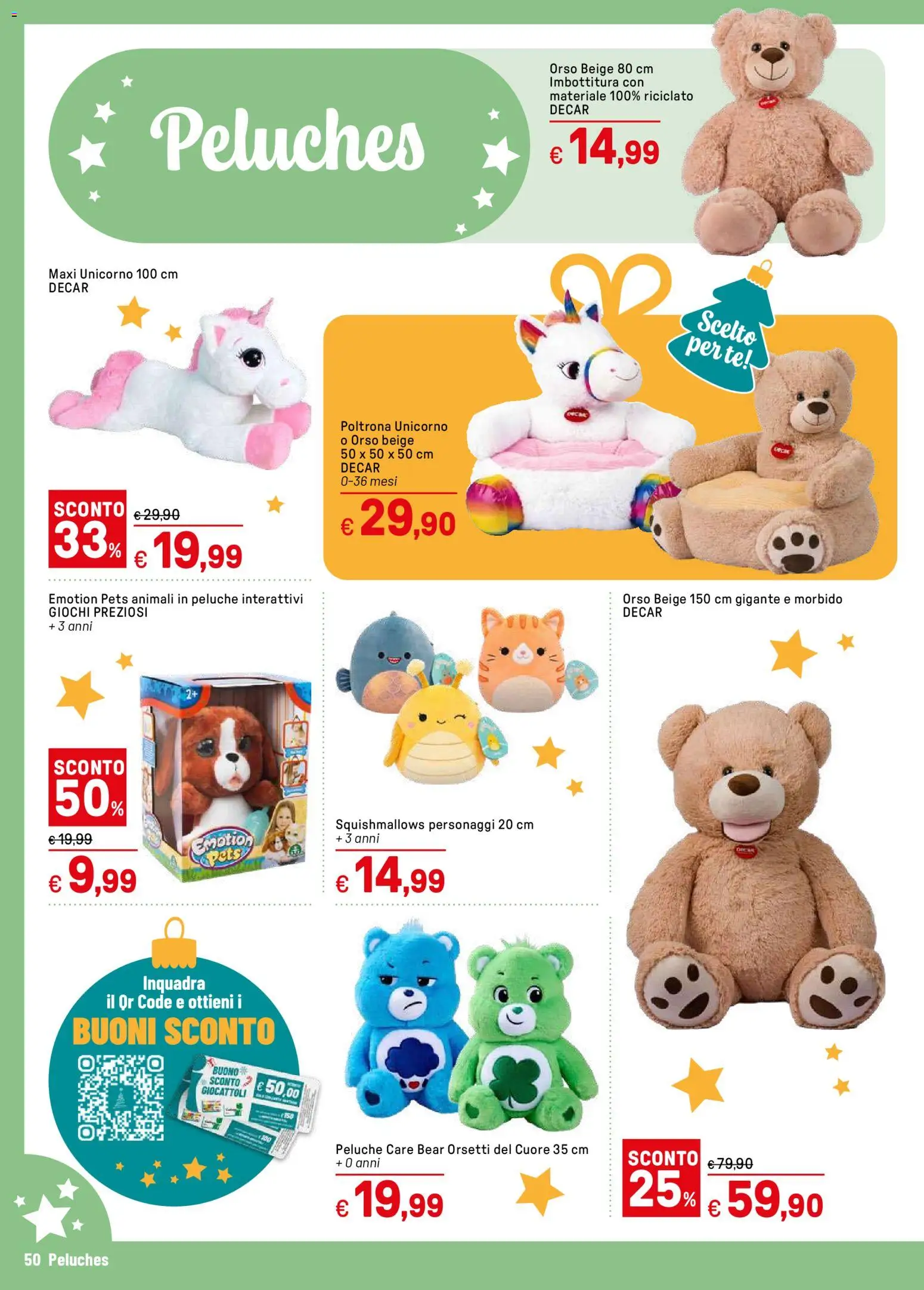 Volantino Iper del 05.11.2025 | Pagina: 50 | Prodotti: Peluche, Tè, Poltrona