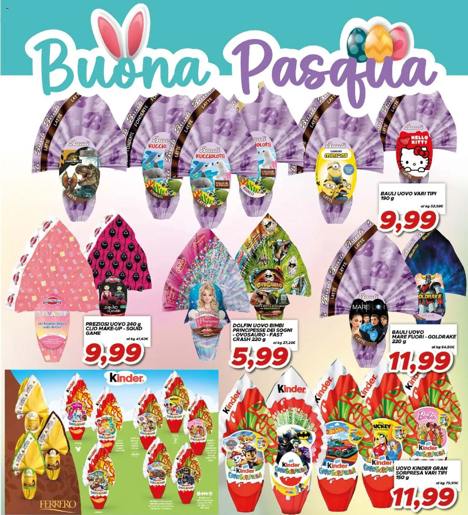 Volantino Ma Supermercati del 27.03.2026 | Pagina: 7 | Prodotti: Peluche, Latte