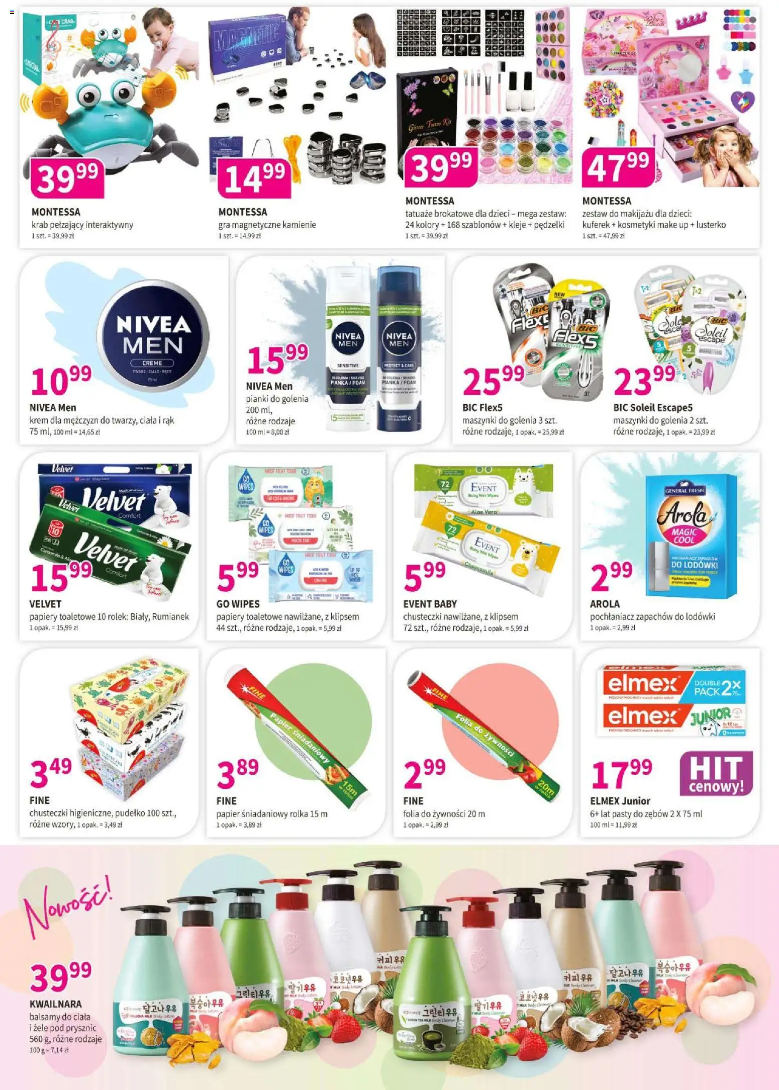 Drogerie Polskie gazetka od 09.03.2026 | Strona: 6 | Produkty: Gra, Prysznic, Body, Krem