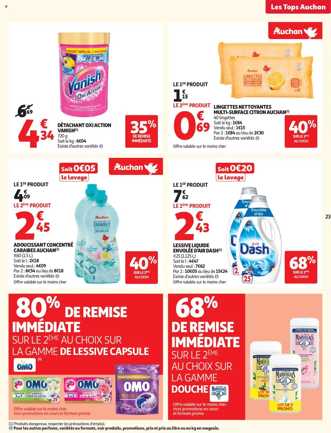 {H1} | Page: 23 | Produits: Citron, Parfum, Lessive Liquide, Douche
