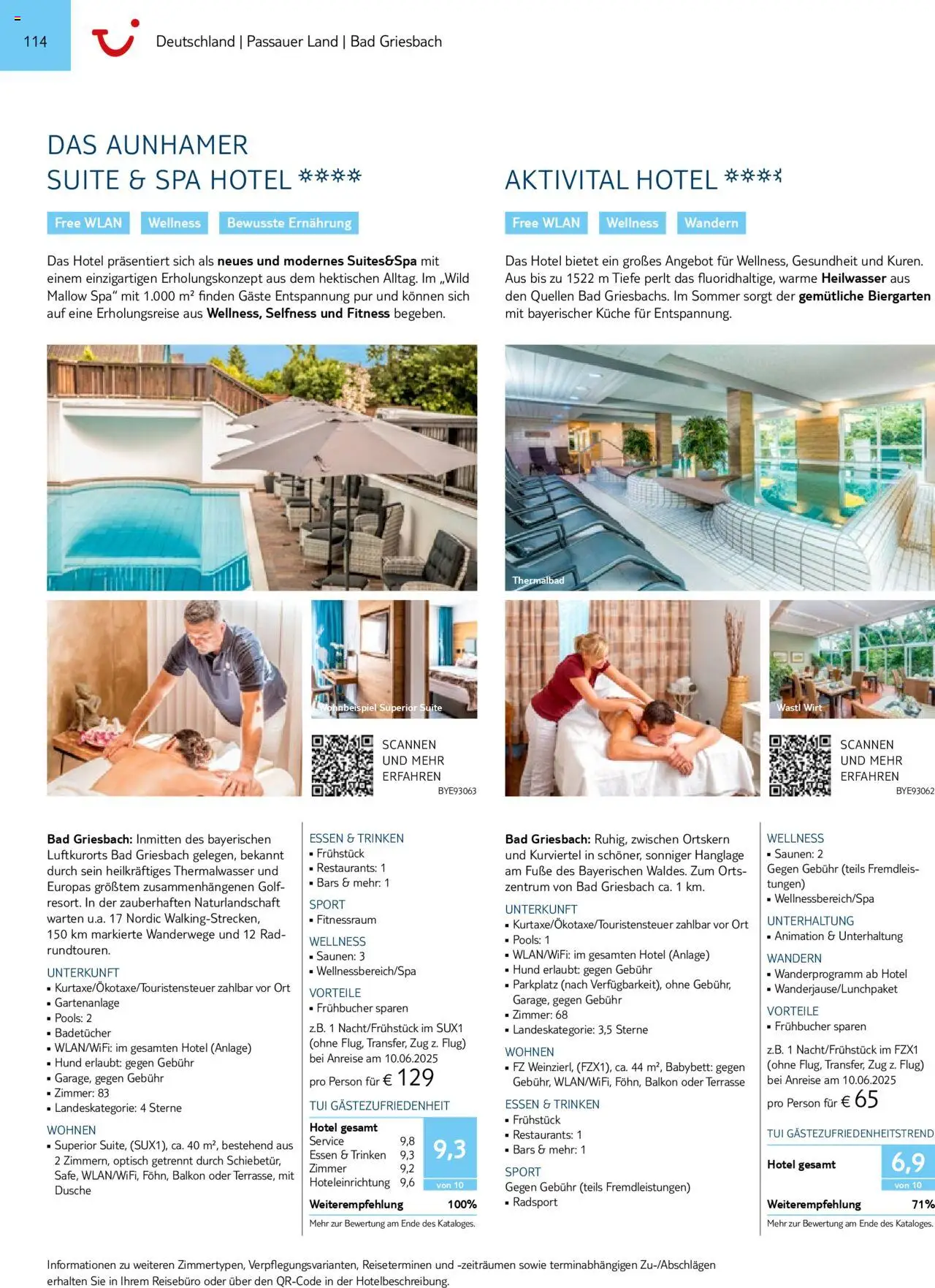 Aida - Urlaub mit eigener Anreise 2025/26 – gültig ab 01.11.2024 | Seite: 114 | Produkte: Babybett, Bad, Dusche, Küche