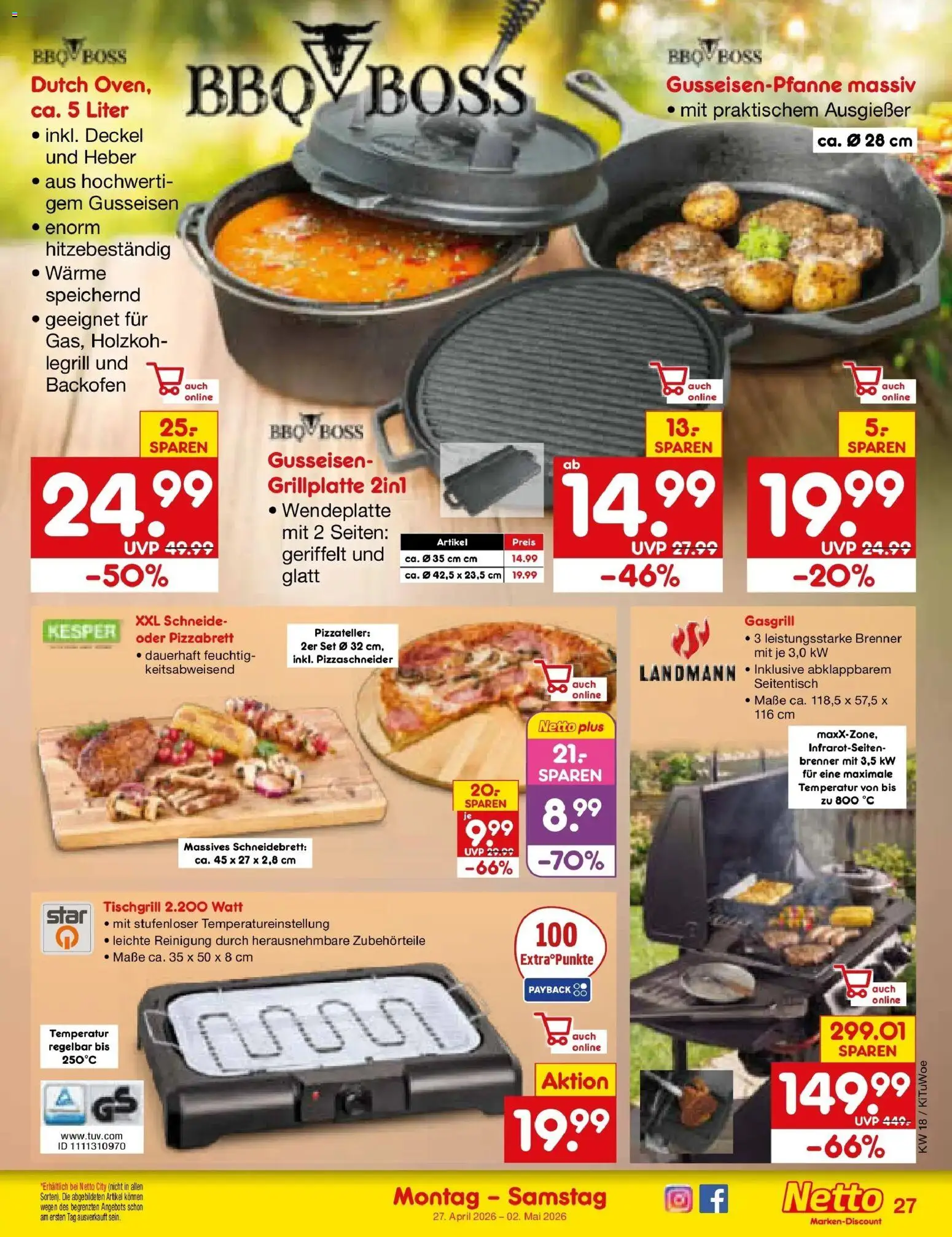 Netto Marken-Discount Prospekt Katzweiler	 – gültig ab 27.04.2026 | Seite: 37 | Produkte: Backofen
