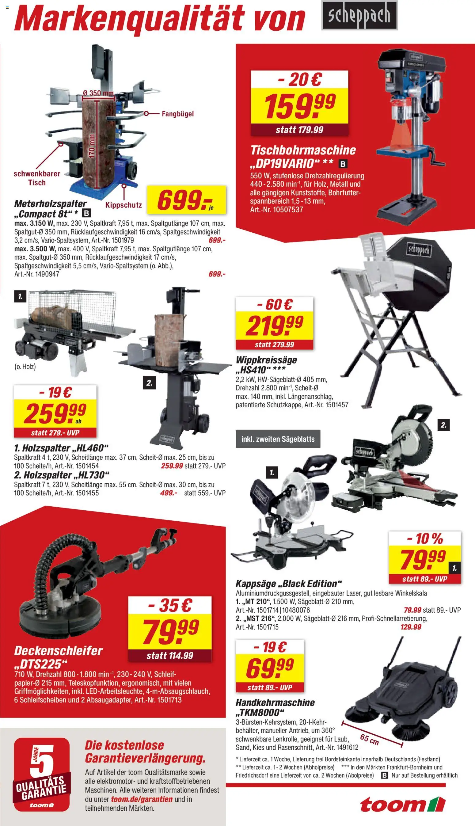 Toom Baumarkt Prospekt 	 – gültig ab 21.03.2026 | Seite: 15 | Produkte: Tisch