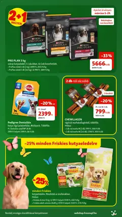 Fressnapf akciós újság - amely érvényes a következő dátumtól: 05.03.2026 | Oldal: 11
