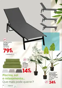 Pré-visualização Conforama Jardim válido de 19.03.2026 | Página: 32 | Produtos: Espreguiçadeira