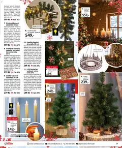 Náhled letáku Velký Košík katalog listopad 2025 od 01.11.2025 | Strana: 39 | Produkty: Kabel, Svíčky, Baterie, LED