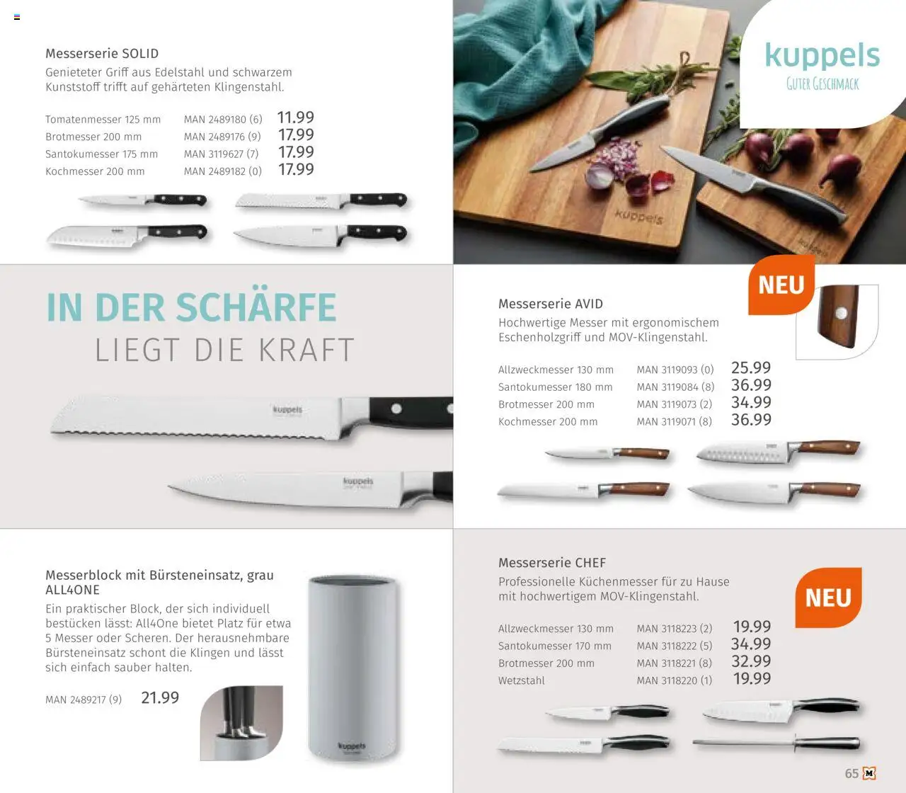 Müller Haushaltskatalog – gültig ab 03.10.2025 | Seite: 65